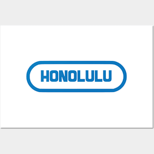 Honolulu City Posters and Art